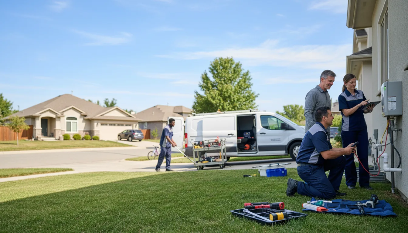 Tankless water heater service in Braggadocio, MO